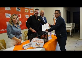 Banco de Alimentos de Hermosillo arranca el Challenge Contra el Hambre; el reto recolectar 10 toneladas de frijol