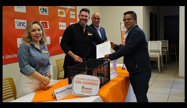 Banco de Alimentos de Hermosillo arranca el Challenge Contra el Hambre; el reto recolectar 10 toneladas de frijol