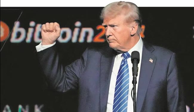 Bitcoins, el negocio “patriota” de Donald Trump