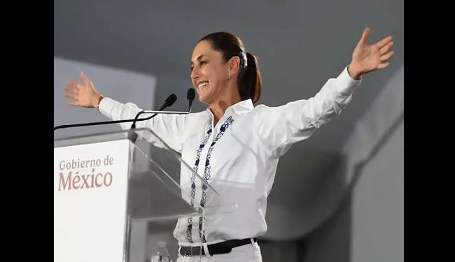 Asegura Claudia Sheinbaum que se siente muy fortalecida para hacer frente a EU