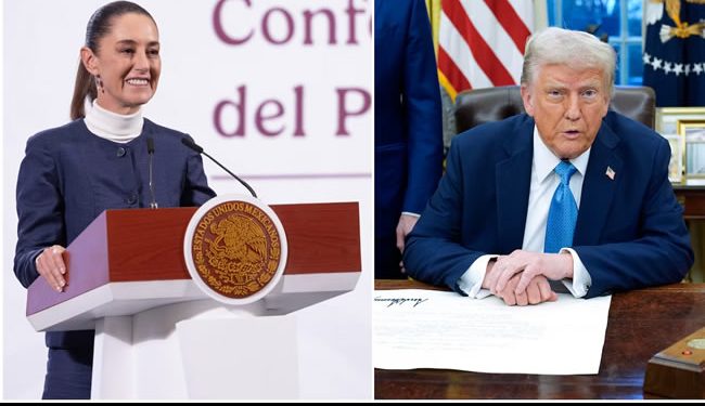 Trump asegura que Claudia Sheinbaum “es una mujer maravillosa” y destaca su idea para campaña contra drogas