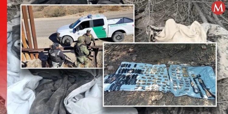 Patrulla Fronteriza descubre punto de “halconeo” en Sonora; decomisan armamento