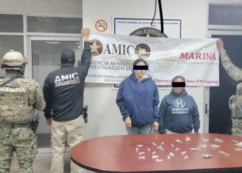 Capturan a Dos Presuntas Distribuidoras de Droga en Cajeme