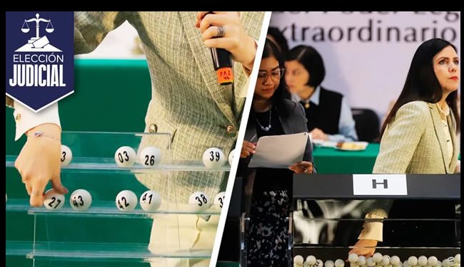 Legislativo define en tómbola ternas de candidatos a la Corte, TEPJF y TDJ