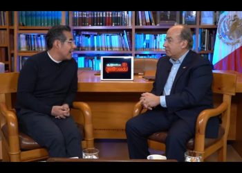 Gran mentira, que fuera alcohólico: Felipe Calderón con Yordi Rosado