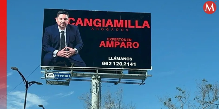 Aspirante a magistrado en Sonora promueve su despacho con espectaculares; rechazan su candidatura