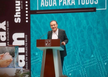 Durazo lanza Plan Hídrico Sonora que garantiza agua por 30 años