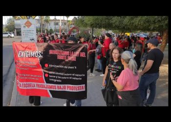 Harán paro estatal en escuelas federales el lunes 24 en rechazo a iniciativa de reforma a Ley del ISSSTE