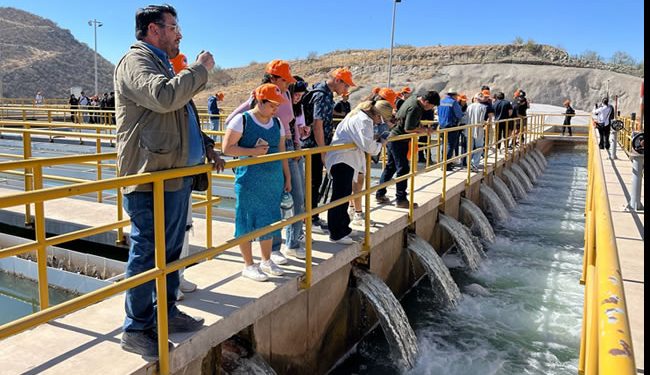 Recorren participantes del concurso Salvemos el Aguah potabilizadoras del Municipio