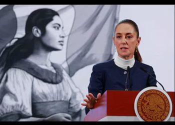 Senado recibe iniciativas de reforma de Claudia Sheinbaum contra el injerencismo y tráfico de armas