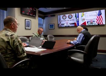 Secretarios de Marina y Defensa hablaron con el General del Comando Norte de EEUU para coordinación militar