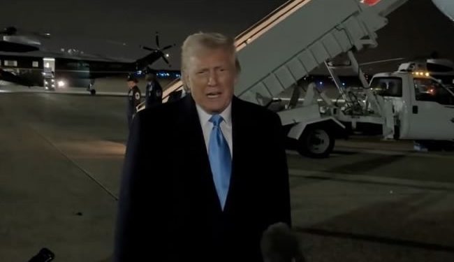 Trump: “hablaré con México por la mañana; no espero nada muy dramático”