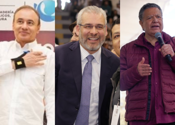 Gobernadores morenistas de Sonora, Michoacán e Hidalgo apoyan aplicación de reforma contra nepotismo desde el 2027