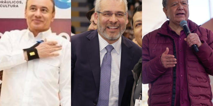Gobernadores morenistas de Sonora, Michoacán e Hidalgo apoyan aplicación de reforma contra nepotismo desde el 2027