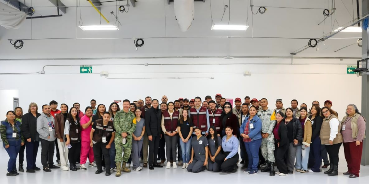 Como parte de la estrategia “México te abraza”, Sectur México y Gobierno de Sonora supervisan centro de atención en San Luis Río Colorado