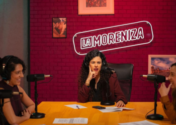 Celeste, sobrina de Guadalupe Taddei, en podcast de Morena