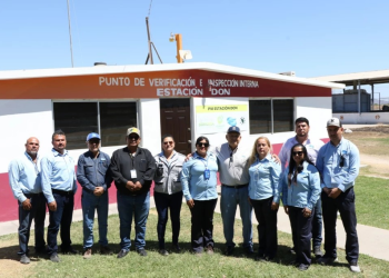 Celebra Sonora 21 años del Punto de Verificación e Inspección Interna en Estación Don