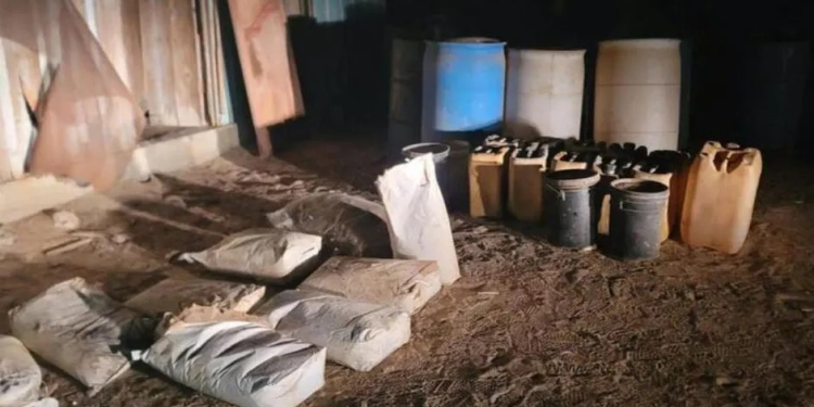 Desmantelan laboratorio clandestino de narcóticos en Sonora