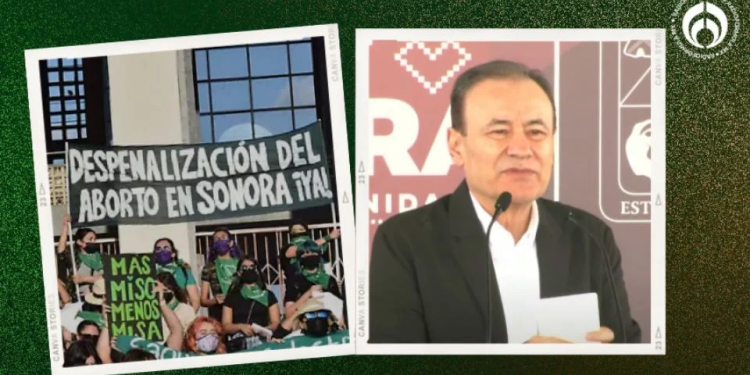 Aborto en Sonora: ’Tendremos que dar ese paso’, dice Durazo sobre despenalización