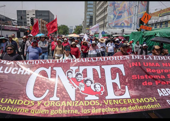 CNTE valora convocar a paro indefinido de labores para abrogar ley del ISSSTE de 2007