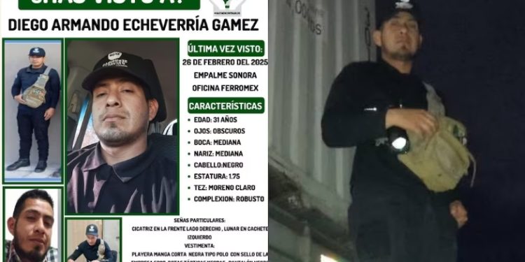 Localizan sin vida a trabajador de la Ferromex reportado como desaparecido en Sonora; fue encontrado en Loma Pesquera