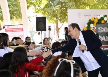 Alfonso Durazo sumó a Sonora a la estrategia “Vive saludable, vive feliz” de la SEP