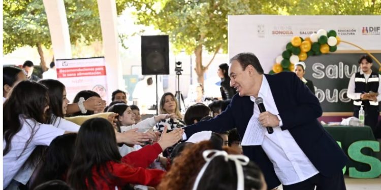Alfonso Durazo sumó a Sonora a la estrategia “Vive saludable, vive feliz” de la SEP