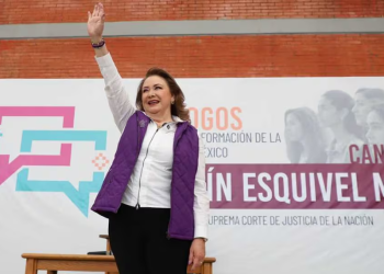 Yasmín Esquivel pide el voto popular como “Ministra de la Transformación”; apuesta por un Poder Judicial austero