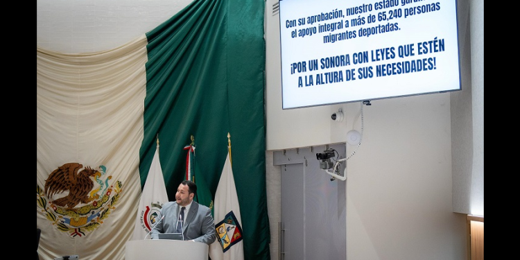 MC presenta en el Congreso iniciativa de Ley para proteger los derechos de los migrantes en Sonora