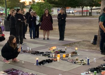 Realizan vigilia en Hermosillo por desaparecidos