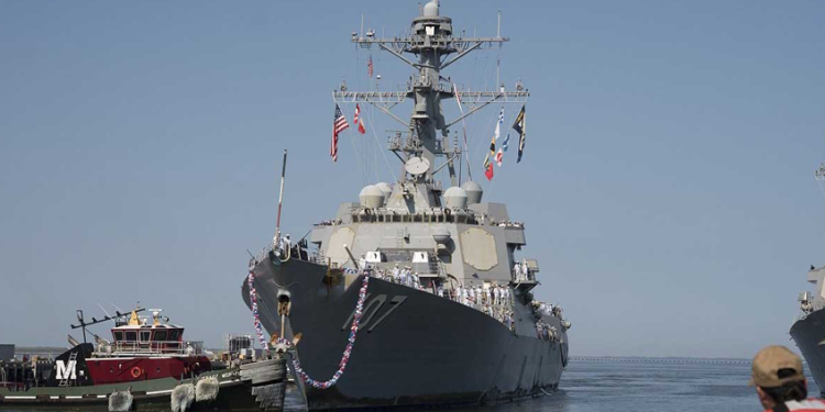 EU despliega un buque de guerra para la seguridad en la frontera con México