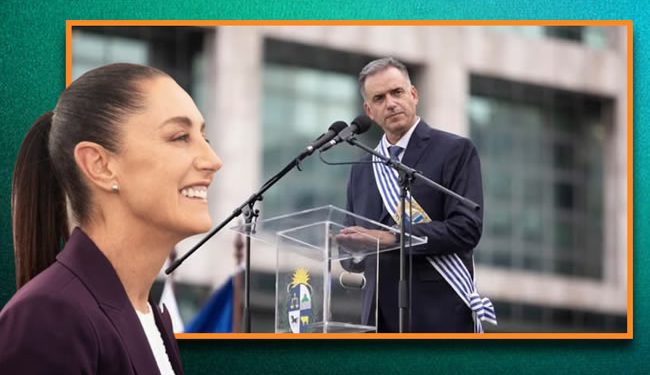 Claudia Sheinbaum felicita a Yamandú Orsi tras asumir la presidencia de Uruguay
