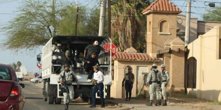 Refuerzan vigilancia en San Luis RC por visita de Claudia Sheinbaum