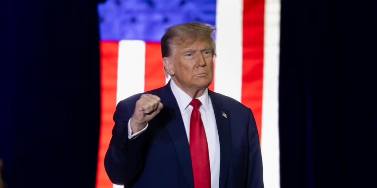 Donald Trump no descarta postularse para un tercer mandato en 2028; “no estoy bromeando”; asegura