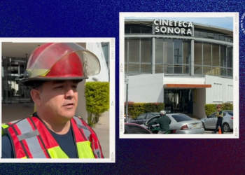 Rescatan a mujer tras quedar atrapada en elevador de Cineteca Sonora