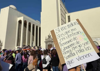 Cómo Fue la Marcha Hoy 8 de Marzo 2025 en Hermosillo; Así Protestaron en el 8M