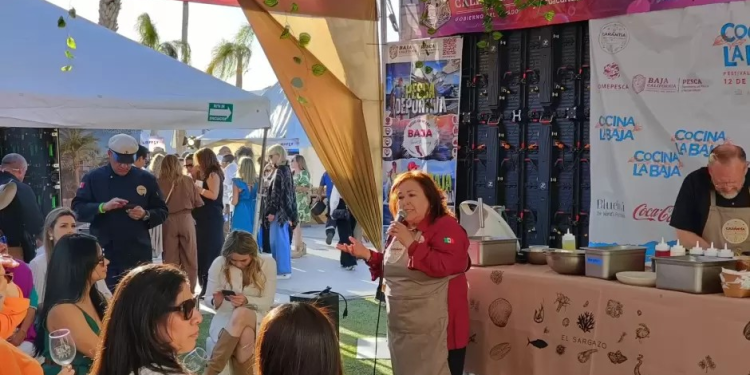 Promociona SEPESCA BC los productos marinos de Baja California en Sonora