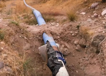 Fugas en Acueducto de Sonora Inaugurado Hace 8 Meses Evita que Llegue el Agua a Pobladores