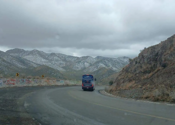 ¡En pleno marzo! Reportan caída de nieve en los límites de Chihuahua y Sonora