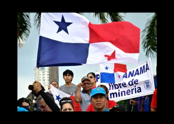 Protestan panameños ante posible reapertura de mina de cobre canadiense