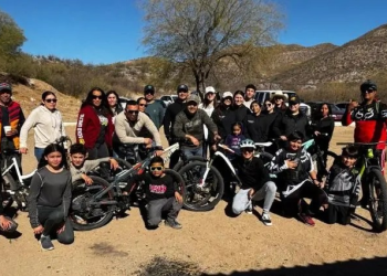 Grupo México impulsa el ciclismo en Río Sonora con la adecuación de la pista en Nacozari