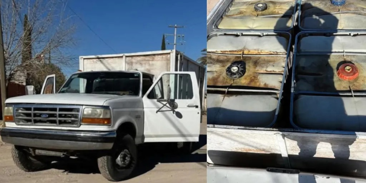 Aseguran a Huachicoleros 4 Mil Litros de Gasolina Ilegal en Agua Prieta