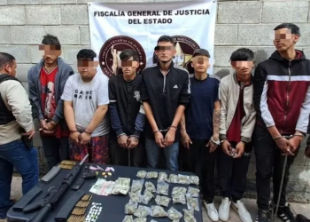 Aseguran armas y drogas en operativos conjuntos en Sonora