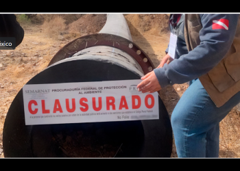 Autoridades suspenden ducto de Grupo México en Sonora que era usado para aguachicol