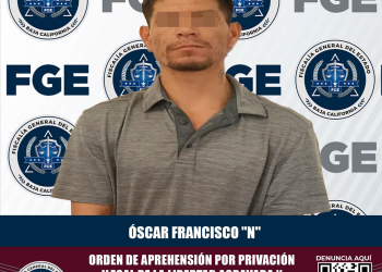 Asegura Fiscalía Estatal a prófugo de la justicia de Sonora