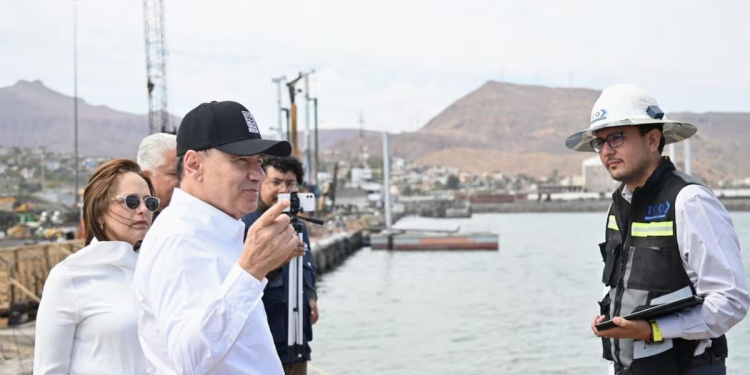 Alfonso Durazo atrae interés de empresa naviera danesa Maersk gracias al plan Sonora