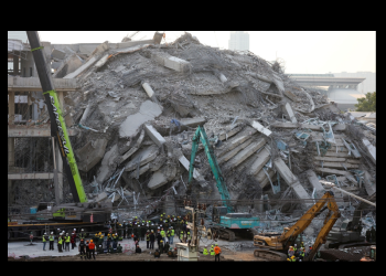 Suman al menos mil 644 muertos por el terremoto en Myanmar 