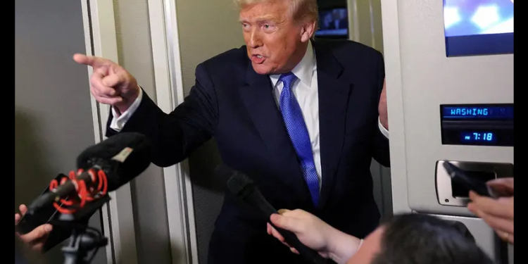 Aranceles de Trump asustan a inversores; bolsas de EU pierden 4 billones de dólares