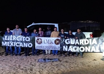 Detienen a 9 personas en narcolaboratorio para producir metanfetaminas en Sonoyta