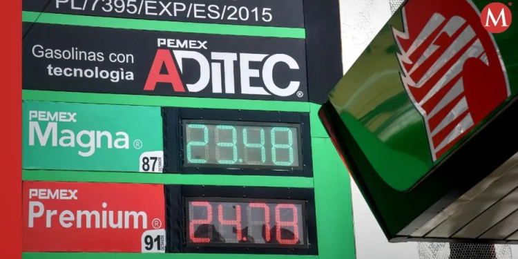 Precio de gasolina Magna baja a niveles no vistos desde octubre del 2024; litro más barato se vende en 17.98 pesos